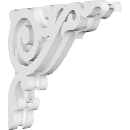 Ekena Millwork Baile Architectural Grade PVC Corbel, 1 7/8"W X 8"D X 8"H CORP01X08X08BA